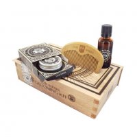 Dear Barber Beard Grooming, zestaw do pielęgnacji brody, olejek 30ml+balsam 30ml+grzebień