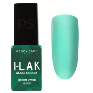 Peggy Sage I-LAK Glass Color, lakier hybrydowy, Green Syrup, 5ml