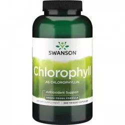 Swanson Chlorofil 60mg 300 kaps