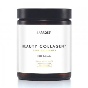 LABS212 Beauty Collagen Kolagen wspierający kondycję włosów skóry i paznokci suplement diety 75g