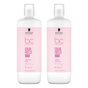 Schwarzkopf BC Color Freeze, zestaw XL do włosów farbowanych, szampon + odżywka