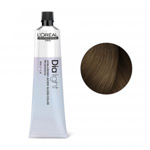 Loreal Dia Light, krem koloryzujący z kompleksem hialuronowym, 7.23, 60ml