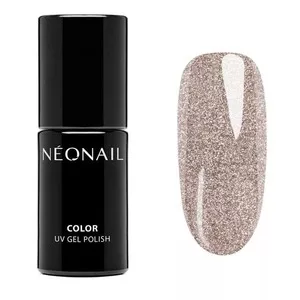 Neonail, lakier hybrydowy, Snowlit Gold, 7.2ml
