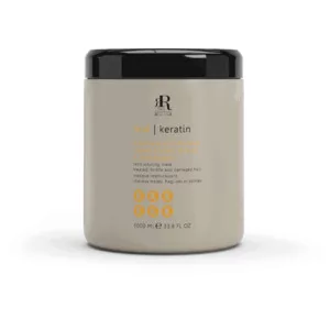 RR Line Keratin Star, maska odbudowująca do włosów po zabiegach oraz włosów łamliwych i zniszczonych, 1000ml