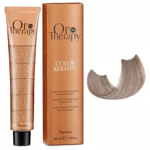 Fanola Oro Therapy Color Keratin, farba do trwałej koloryzacji bez amoniaku, 8.13, 100ml