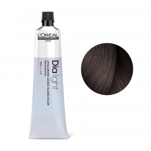 Loreal Dia Light, krem koloryzujący z kompleksem hialuronowym, 7.12, 60ml