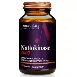 Doctor Life Nattokinase 2000 100mg suplement diety 90 kapsułek