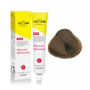 Yellow Professional Color Permanent, farba do włosów, 7.31, 100ml
