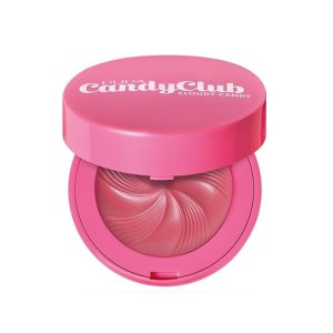 PUPA Candy Club, kremowo-pudrowy róż do twarzy, 004 Cotton Candy, 4,5g