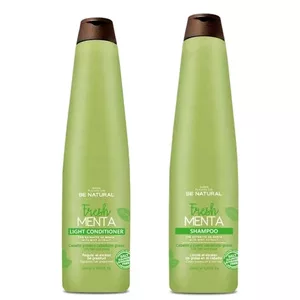 Placenta Life Fresh Mint, zestaw do włosów przetłuszczających się, szampon + odżywka