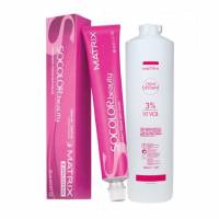 Matrix SOCOLOR.Beauty, gotowy zestaw do koloryzacji: farba + oxydant