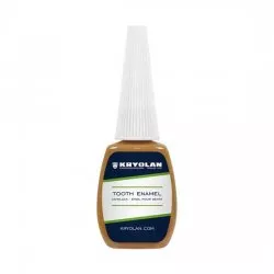 Kryolan Tooth Enamel, lakier do zębów, 12ml, Nicotine