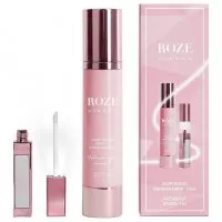 Roze Avenue Leave In & Lipgloss Duo, zestaw kuracja do włosów i błyszczyk do ust, 120ml + 7ml