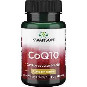 Swanson Koenzym Q10 30mg 60 kaps - data ważności (10.2026)