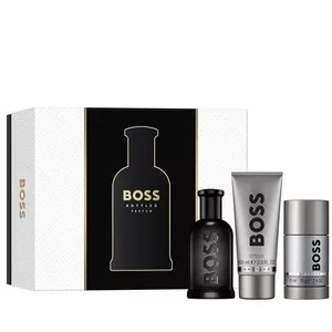 Hugo Boss Boss Bottled zestaw perfumy spray 100ml + dezodorant sztyft 75ml + żel pod prysznic 100ml (M)