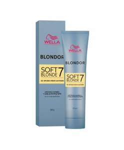 Wella Blondor Soft Blond, krem pozwalający uzyskać łagodne efekty blond, 200g