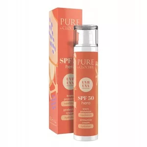Clochee Pure SPF50 Hero, krem protektor nawilżenie do twarzy, 50ml