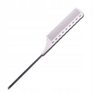 Y.S. Park Tail Comb, grzebień do włosów ze szpikulcem, YS-116, Biały
