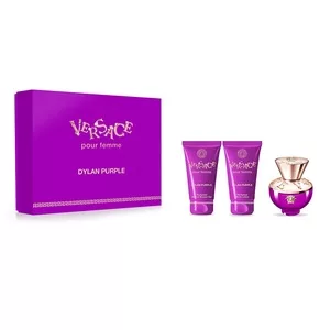 Versace Dylan Purple Pour Femme zestaw woda perfumowana spray 50ml + żel pod prysznic 50ml + balsam do ciała 50ml (W)
