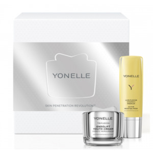 Yonelle zestaw prezentowy do pielęgnacji twarzy, krem Trifusion Endolift + maska Lumifusion Vitamin C