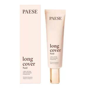 Paese Long Cover Fluid kryjący podkład do twarzy 00 Nude 30ml