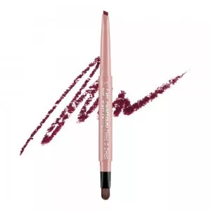 J.Cat Beauty Lip Contour Pencil&Brush, automatyczna konturówka do ust z pędzelkiem, Scarlet berry red, 0,28g