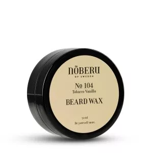 Noberu No.104 Beard Wax, kremowy wosk do brody, Tobacco Vanilla, 50ml