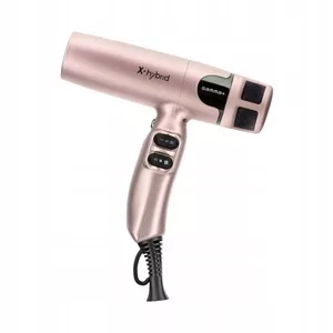 Gamma Piu X-Hybrid, suszarka do włosów, różowe złoto