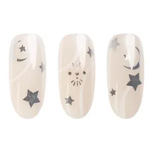 Neonail, naklejki do paznokci, 05 Astro Silver