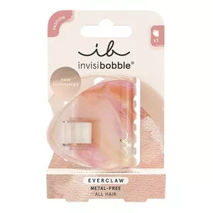 Invisibobble Everclaw Fashion klamra do włosów Pink Blossom M 1szt