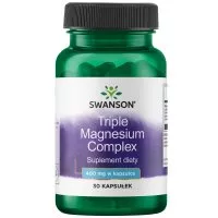 Swanson, triple magnesium complex, 30 kapsułek
