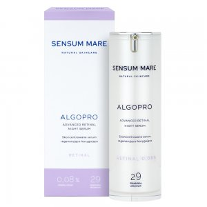 Sensum Mare Algopro skoncentrowane serum regenerująco-korygujące z 0.08% retinalem 30ml