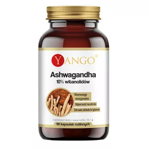 Yango Ashwagandha 10% witanolidów suplement diety 90 kapsułek