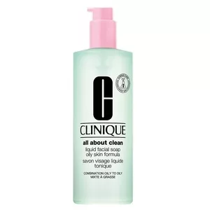 Clinique All About Clean™ Liquid Facial Soap Oily mydło w płynie do twarzy dla skóry tłustej 400ml