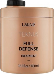 Lakme Teknia Full Defense, maska ochronna do włosów farbowanych i uwrażliwionych, 1000ml