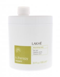 Lakme K.Therapy Repair, maska regenerująca do zniszczonych włosów, 1000ml