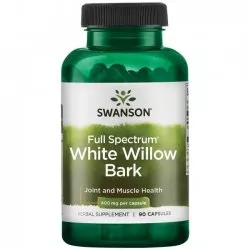 Swanson White willow bark 400mg 90kaps