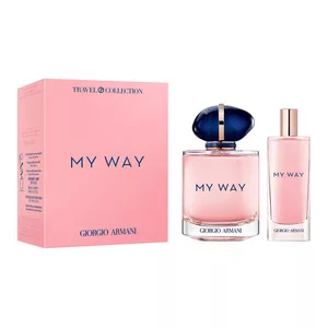 Giorgio Armani My Way zestaw woda perfumowana spray 90ml + woda perfumowana spray 15ml (W)