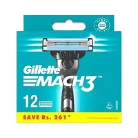 Gillette Mach3 wymienne ostrza do maszynki do golenia 12szt