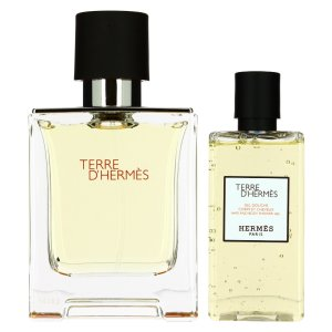 Hermes Terre d´Hermes, zestaw: Edt 100 ml + Żel pod prysznic 80 ml (M)