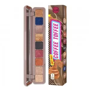 J.Cat Beauty Sweet Tooth 9 shadow palette bar, paleta cieni do oczu, Coffee Toffe, 7,2g
