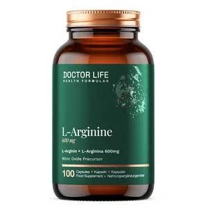 Doctor Life L-Arginine 600mg suplement diety 100 kapsułek