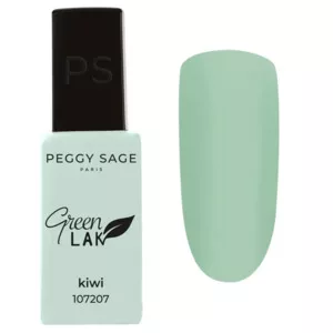 Peggy Sage Green Lak, lakier do paznokci utwardzany lampą UV/LED, 10ml, Kiwi
