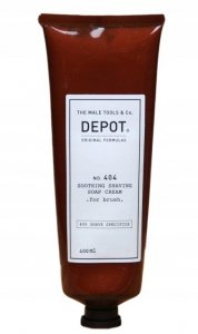 Depot No. 404, łagodzące mydło do golenia, 400ml