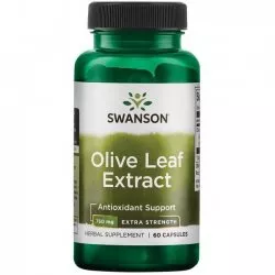 Swanson Olive Leaf Extract 750mg 60 kaps