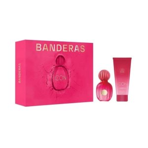 Antonio Banderas The Icon For Women zestaw woda perfumowana spray 50ml + balsam do ciała 75ml (W)