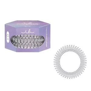 Invisibobble Slim Premium gumka do włosów spiralna Crystal Clear 3szt.