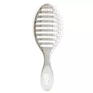 Wet Brush Festive Finish Detangler, wentylowana szczotka do rozczesywania, srebrny