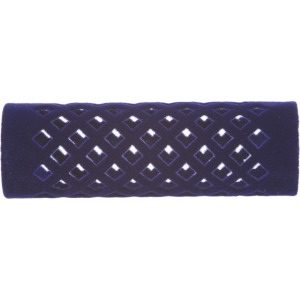 Efalock Flocked Curler, wałki metalowe flokowane 65mm-21mm niebieskie 12szt., ref. 14100825