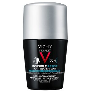 Vichy Homme Invisible Resist 72h antyperspirant w kulce przeciw śladom na ubraniach 50ml (M)